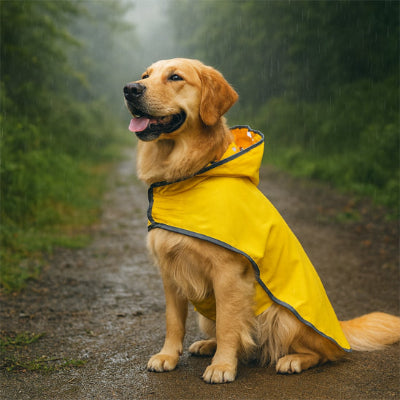 Manteau Chien impermeable doublecouche