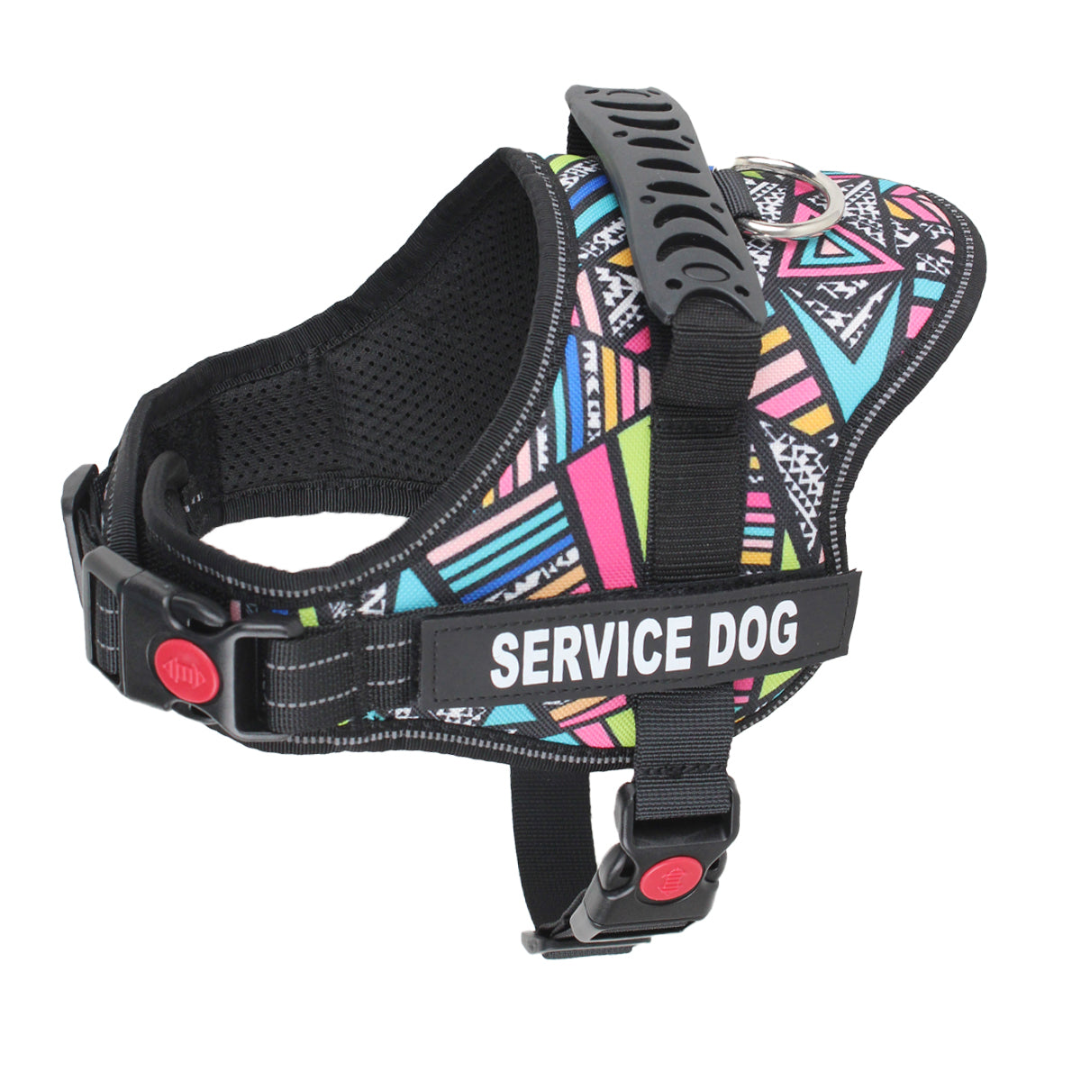 harnais chien robuste tactique multicolors