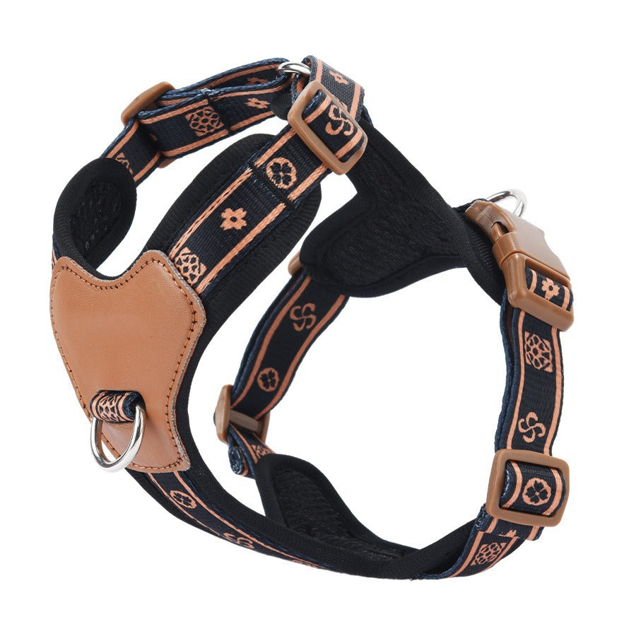 harnais pour chien en y en noir