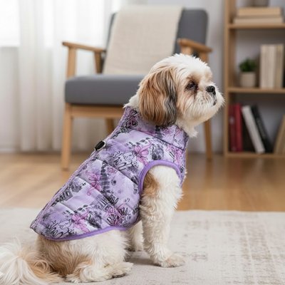 Manteau Chien coupe vent tissu confortable
