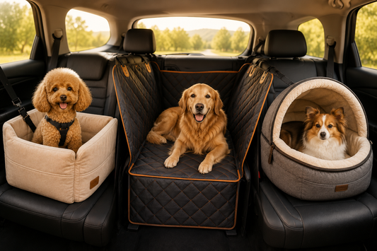 Comparatif de sièges auto pour chien rehausseur hamac nid de voyage