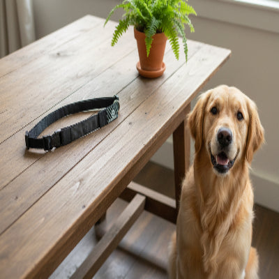 Collier lumineux chien taille