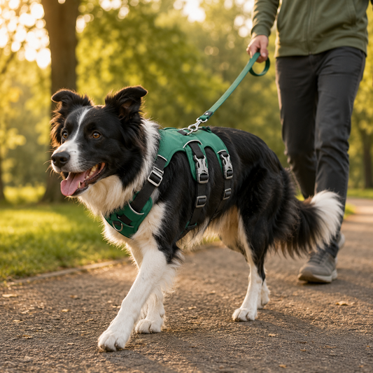 harnais anti fugue chien SecurePaw  limite risque de fugue
