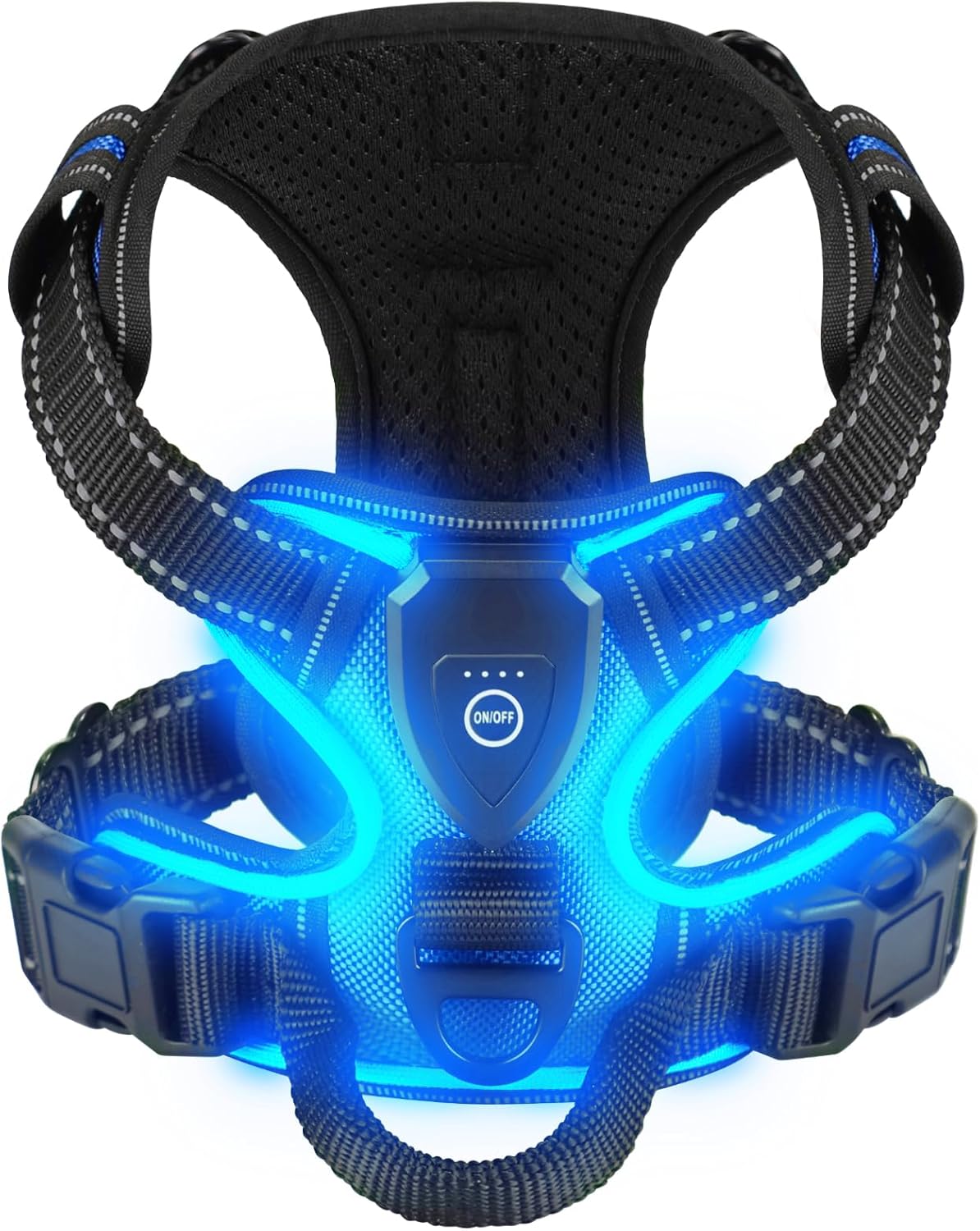 Haranis chien led comfort en bleu