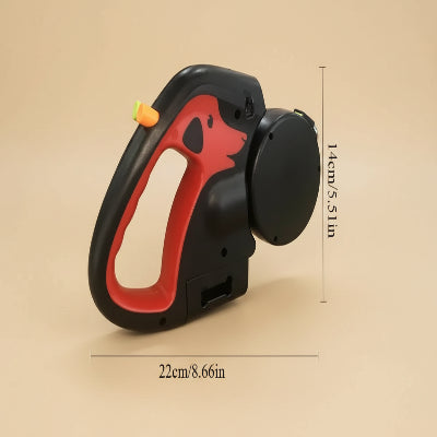 Laisse double pour Chien Rotative dimension
