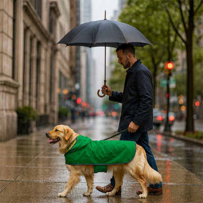 Manteau Chien impermeable sorti pulvieuse