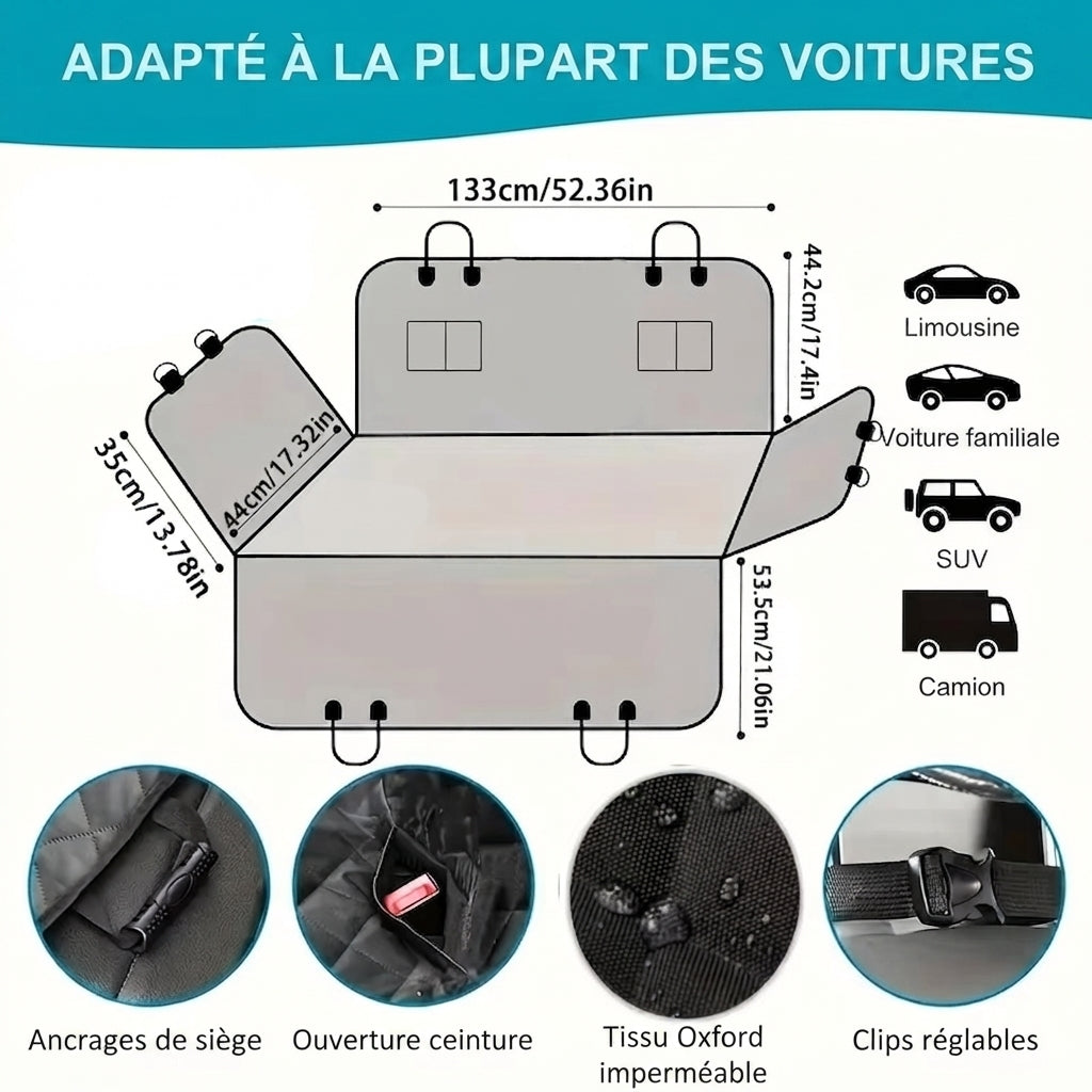 protection voiture chien adapte toute voiture