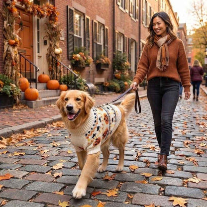 Pull Citrouille Halloween pour Chien | Confortable