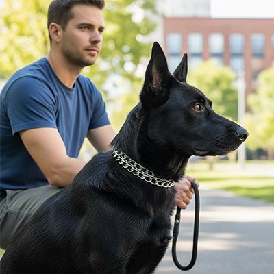 Collier Chien robuste pour entrainement