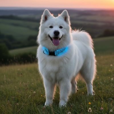 Collier lumineux pour Chien securitaire