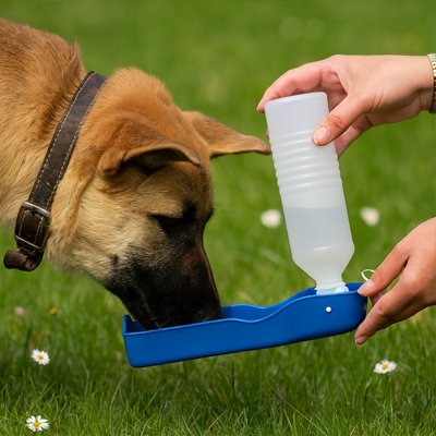 Gourde Chien sans bpa