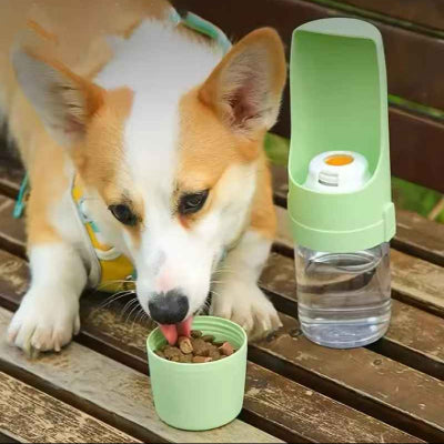 gourde pour chien compartment aliment