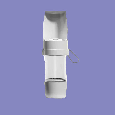 gourde pour chien gris