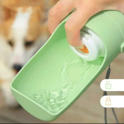 gourde pour chien poussoir eau
