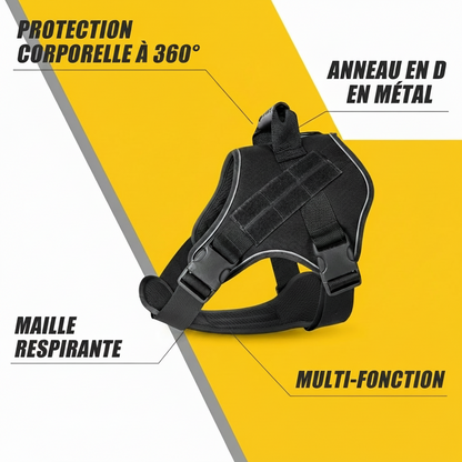 harnais anti traction doux chien maille respirant