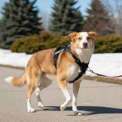 Harnais Anti traction pour chien en sécurité