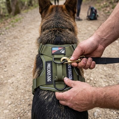 Harnais anti traction pour chien gilet