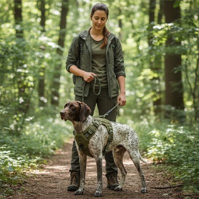 Harnais chien anti traction gilet reglable