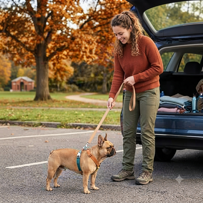 harnais en H pour chien stable sortie exterieur