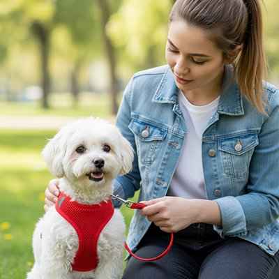 Harnais petit chien | Confort Sécurisé