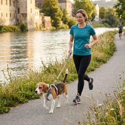 Harnais pour chien en H | Anti-Traction & Ajustable