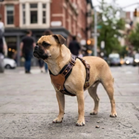 harnais pour chien en y porté en ville