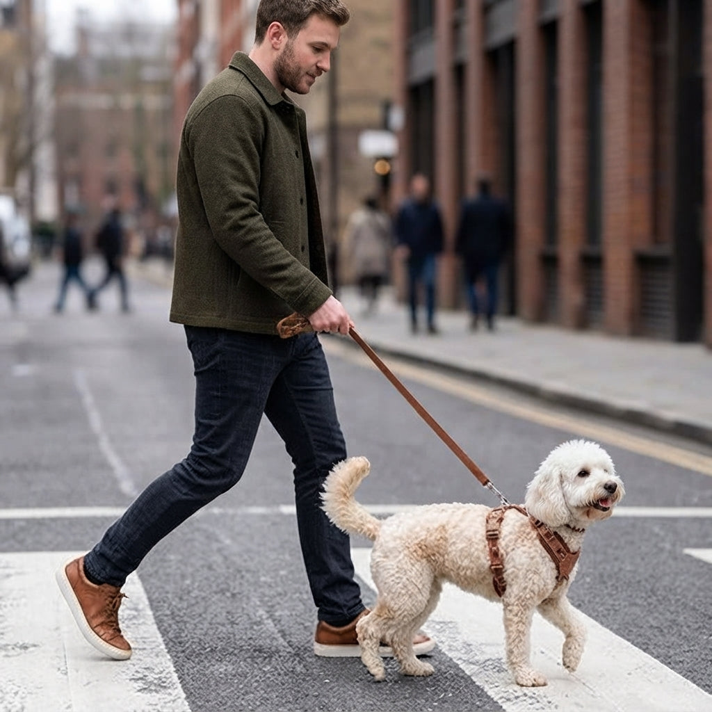 harnais pour chien en y usage urbain quotidien