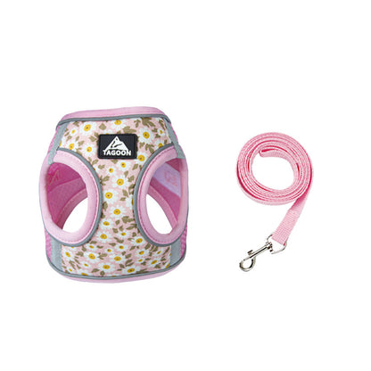 harnais pour petit chien confort en rose