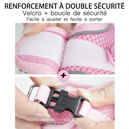 harnais pour petit chien confort renforcement double securité
