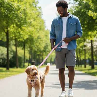 Harnais pour petit chien gilet anti traction