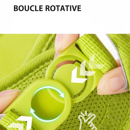 harnais souple chiot boucle rotative