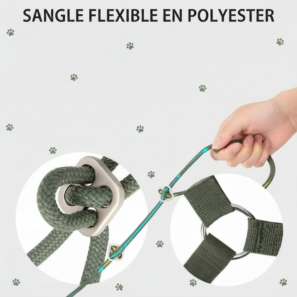 harnais souple chiot sangle flexible