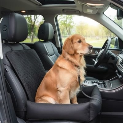 Housse voiture chien antisalisure