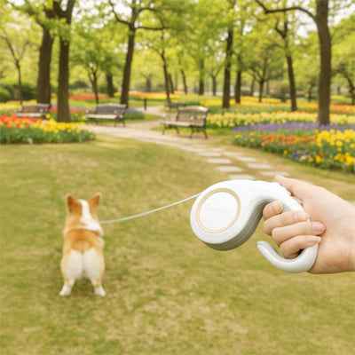 Laisse enrouleur pour chien legere