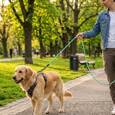 Laisse pour Chien repérage facile