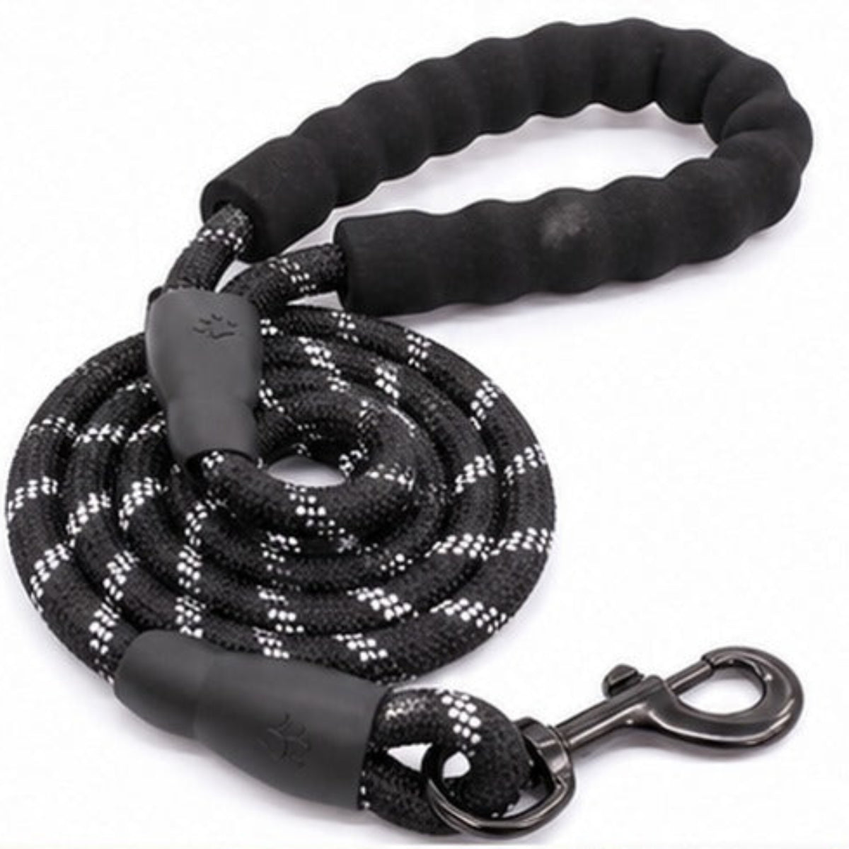 Laisse réfléchissante pour chien  vue complète