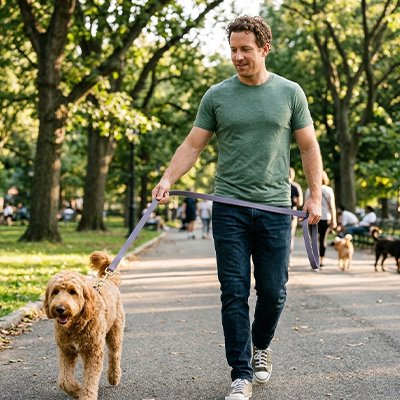 Longe pour Chien en BioThane Imperméable et inodore