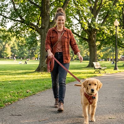 Longe pour Chien en biothane un meilleur contrôle