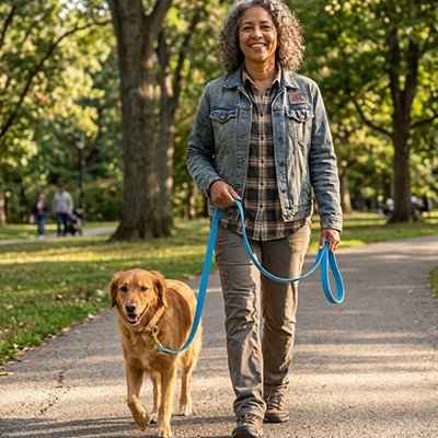 Longe pour Chien | Extensible Résistante