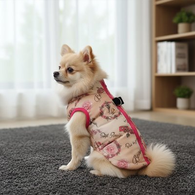 Manteau Chien coupe vent chaud