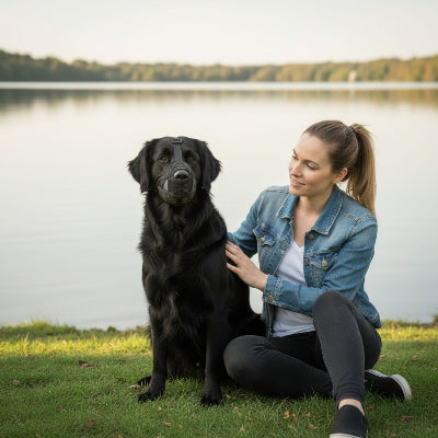 Muselière chien​ à museau court