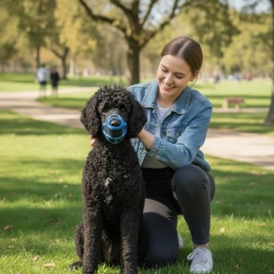 Muselière chien​ à museau court confortable