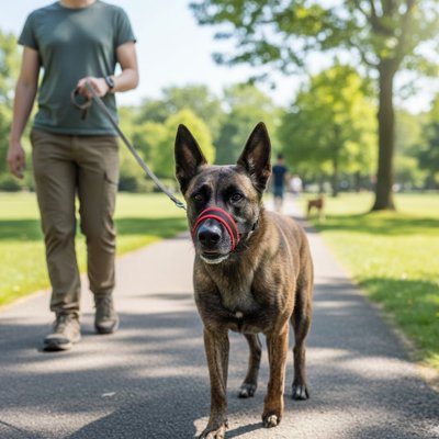 Muselière chien​ adaptable 