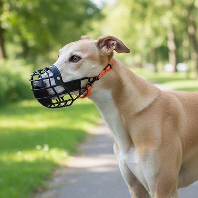 Muselière pour chien​ anti aboiement 