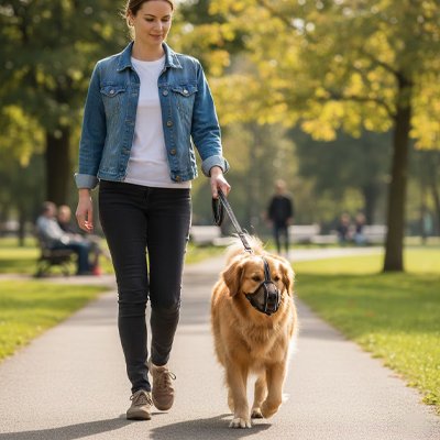 Muselière pour chien​ souple confortable respirante 