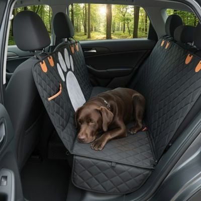 Protection voiture chien​ tissu epais