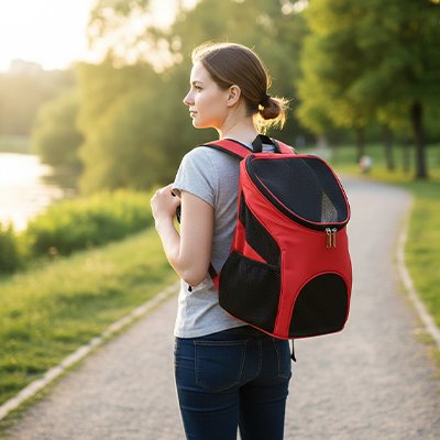 Sac a dos chien confort