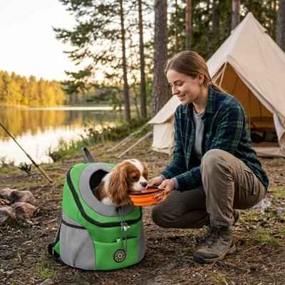 sac à dos chien en maille respirant