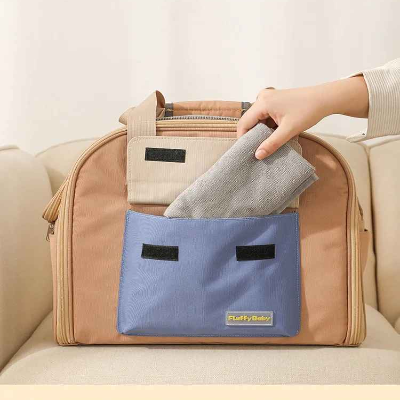 sac a dos pour chien avec pochette