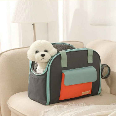 sac a dos pour chien bleu